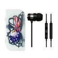 Pop Star Bass Earbuds Silver